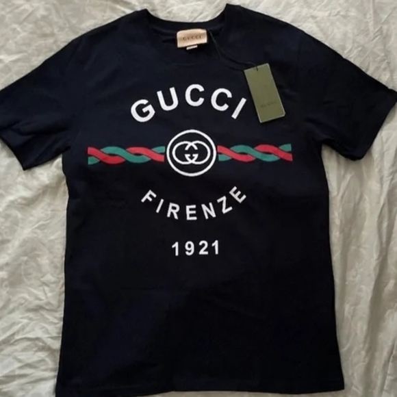 Authentic Gucci Men's Black Graphic Tee Men's 2x Fits Like A Loose XL - Picture 2 of 4